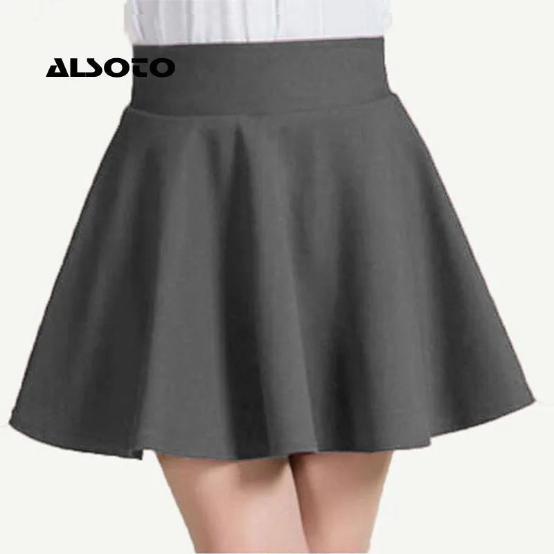ALSOTO 2024 Style hiver et été marque jupe pour femmes élastique faldas dames jupe midi jupe sexy fille mini jupes courtes Saia Feminina