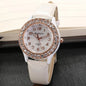 Nouvelles montres pour femmes, montres en cristal, montres pour dames WOMAGE, montre mode décontractée à quartz avec bracelet en cuir, montre femme 2020, reloj mujer