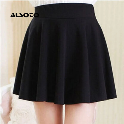 ALSOTO 2024 Style hiver et été marque jupe pour femmes élastique faldas dames jupe midi jupe sexy fille mini jupes courtes Saia Feminina