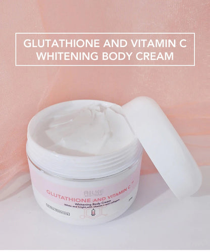 Crème de soin éclaircissante pour la peau AILKE, lotion éclaircissante, élimine les taches foncées avec glutathion, beurre de karité, crème corporelle hydratante