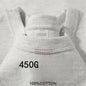 T-shirts unisexes 100 % coton 450 g de haute qualité T-shirts blancs T-shirt vierge d’été pour homme T-shirts pour homme
