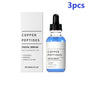 Sérum aux peptides de cuivre anti-rides, antioxydant, raffermissant, réparateur de la barrière cutanée, hydratation profonde, sérum visage à l’acide hyaluronique 30 ml