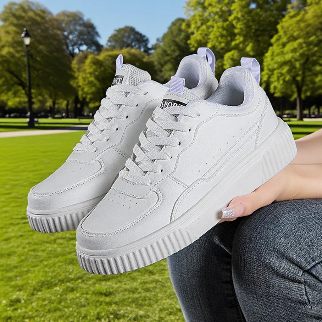 Chaussures décontractées pour femmes, respirantes, plates, pour la marche, baskets blanches, chaussures féminines de sport, de course, de marche en extérieur pour hommes