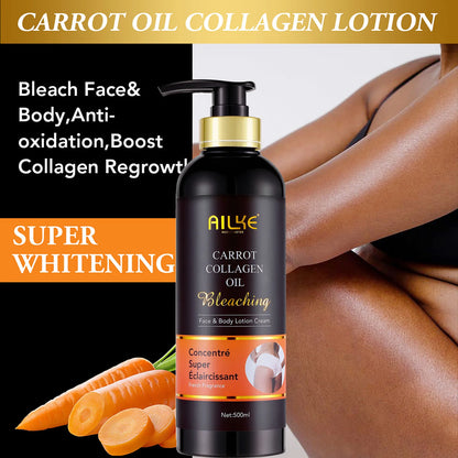 Ensemble de soins de la peau au collagène AILKE pour femmes, hydratant, blanchissant, élimine les taches de rousseur, les taches brunes, les points noirs, kit éclaircissant pour la peau
