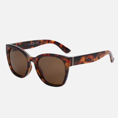 Lunettes de soleil polarisées œil de chat ZENOTTIC Fashion pour femmes - Lunettes de soleil surdimensionnées avec protection UV400, style rétro et design créateur