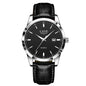Montre Homme LIGE Nouvelle Montre de Luxe en Cuir Marron pour Homme, Montre Homme Mode Business, Montre Sport d’Extérieur Étanche à Quartz pour Homme