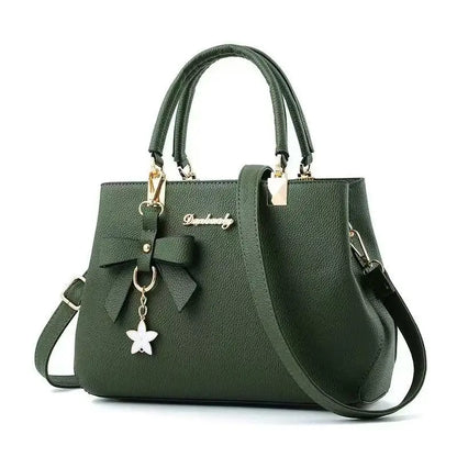 Nouvelle version coréenne tendance automne-hiver, sac pour femme avec nœud, sac portable à bandoulière, sac messager, sac « killer », sac pour maman, grande capacité