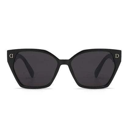 Nouvelle marque de mode de luxe lunettes de soleil pour femmes et hommes, élégantes lunettes œil-de-chat glamour pour femmes, lunettes de soleil tendance pour femmes, lunettes glamour.