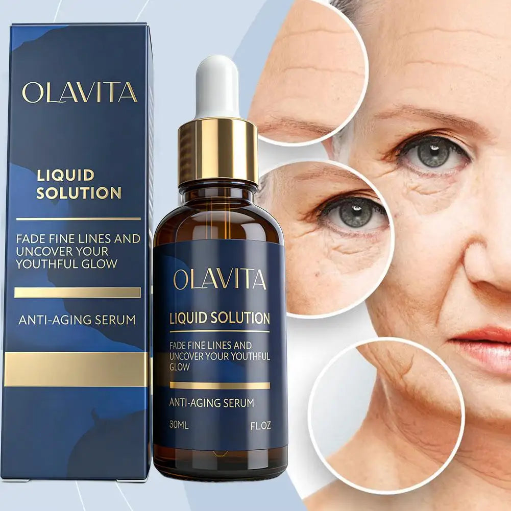 Sérum anti-âge 30 ml, nutrition profonde, raffermissant, atténue les ridules, sérum facial hydratant, réduit les rides, soin réparateur pour la peau