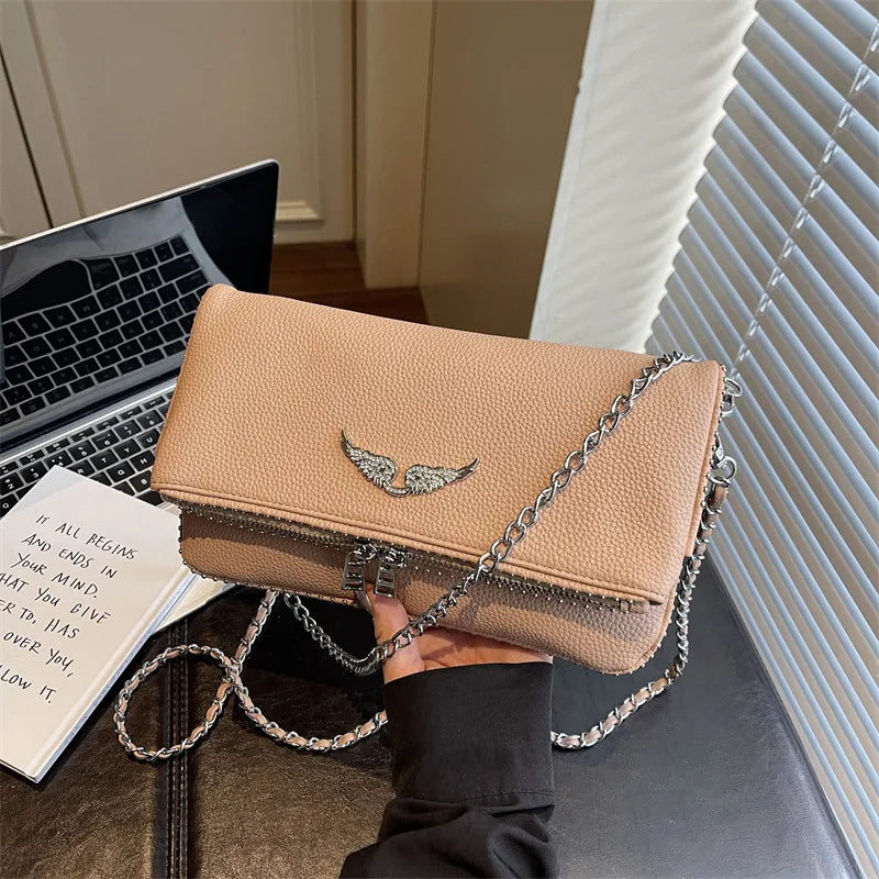 Fashionable Crossbody Bags for Women Shoulder Bags Minimalist Chain Designer Bag Retro Purse and Handbags