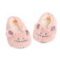 Pantoufles d’intérieur floues pour femmes, hiver, fourrure chaude en peluche, antidérapantes avec adhérence, chaussures d’intérieur moelleuses et confortables pour femmes paresseuses, oreilles de souris, chaussures de
