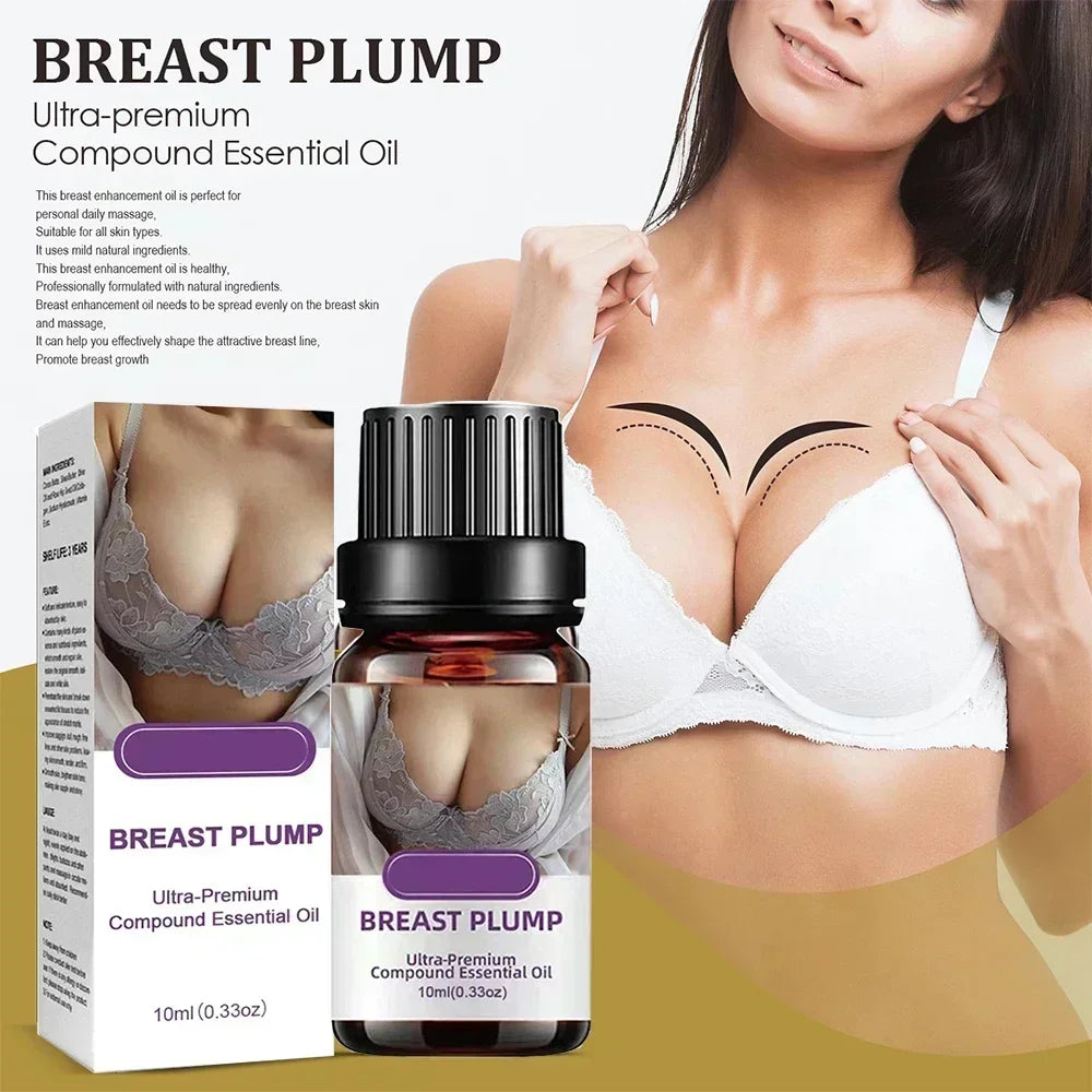 Huile essentielle de massage pour les seins, raffermissante, repulpante, favorisant la croissance, améliorant le volume, restaurant l’élasticité, huile d’augmentation mammaire sexy pour femmes
