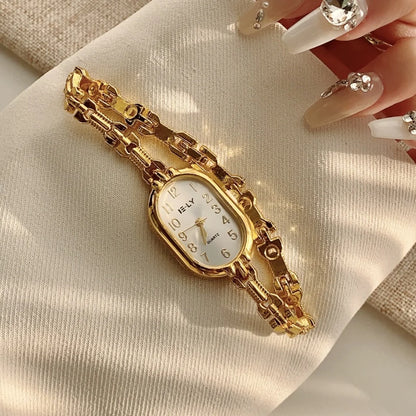 Montres pour femmes de marque haut de gamme, montres-bracelets de luxe, montre mode pour femme en or, montre bracelet élégante pour femme, horloge élégante pour femme, montre femme