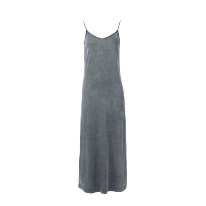 AP SS25 robe chemise et blouse cache-cœur en denim léger pour femmes