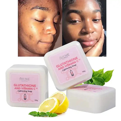 Crème de soin éclaircissante pour la peau AILKE, lotion éclaircissante, élimine les taches foncées avec glutathion, beurre de karité, crème corporelle hydratante