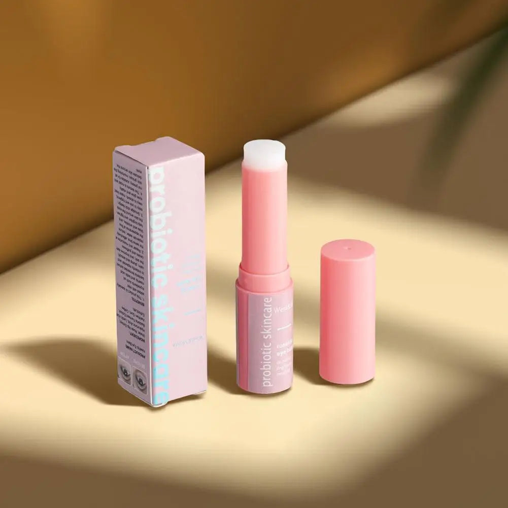 2 pièces pour femmes Baume contour des yeux extra rénovateur à l’églantier hydratant en stick, stick baume liftant et hydratant, estompe les ridules et réduit les poches sous les yeux