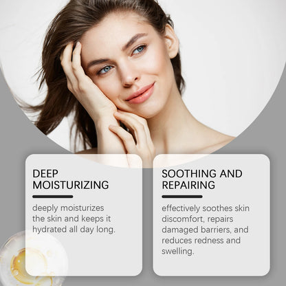 Lotion corporelle apaisante à la crème de miel et suif de bœuf, éclaircissante, atténuant les taches brunes, réduisant la mélanine, raffermissante, non grasse, hydratation durable.