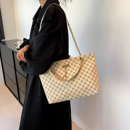 Nouveau sac à main pour la presbytie, texture en cuir souple, grand cabas grande capacité pour femme avec accessoires suspendus, sac à bandoulière