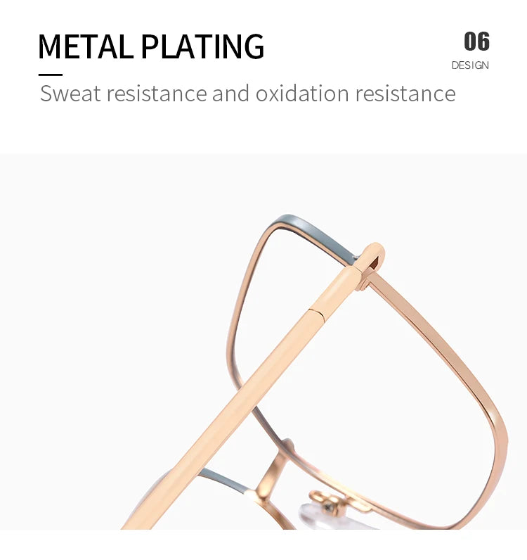 JMISUS Fashion Femme Lunettes optiques carrées avec verres correcteurs anti-lumière bleue photochromiques gris en forme de papillon, lunettes de vue sur ordonnance