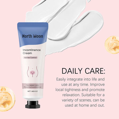 Lotion corporelle hydratante pour femmes destinée aux parties intimes, pour peau sèche et irritée, crème contre l’incontinence pour femmes, protection anti-fuites et soin de la peau