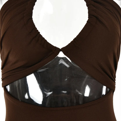 Robes midi sexy sans manches pour femme, dos nu, coupe slim, pour boîte de nuit et soirée, robe moulante élégante pour femme, vestidos elegantes para mujer