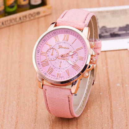 Montres pour femmes de marque, style sport et mode, montre pour dames, montre en cuir, montres-bracelets à quartz pour hommes, filles et femmes, montre femme