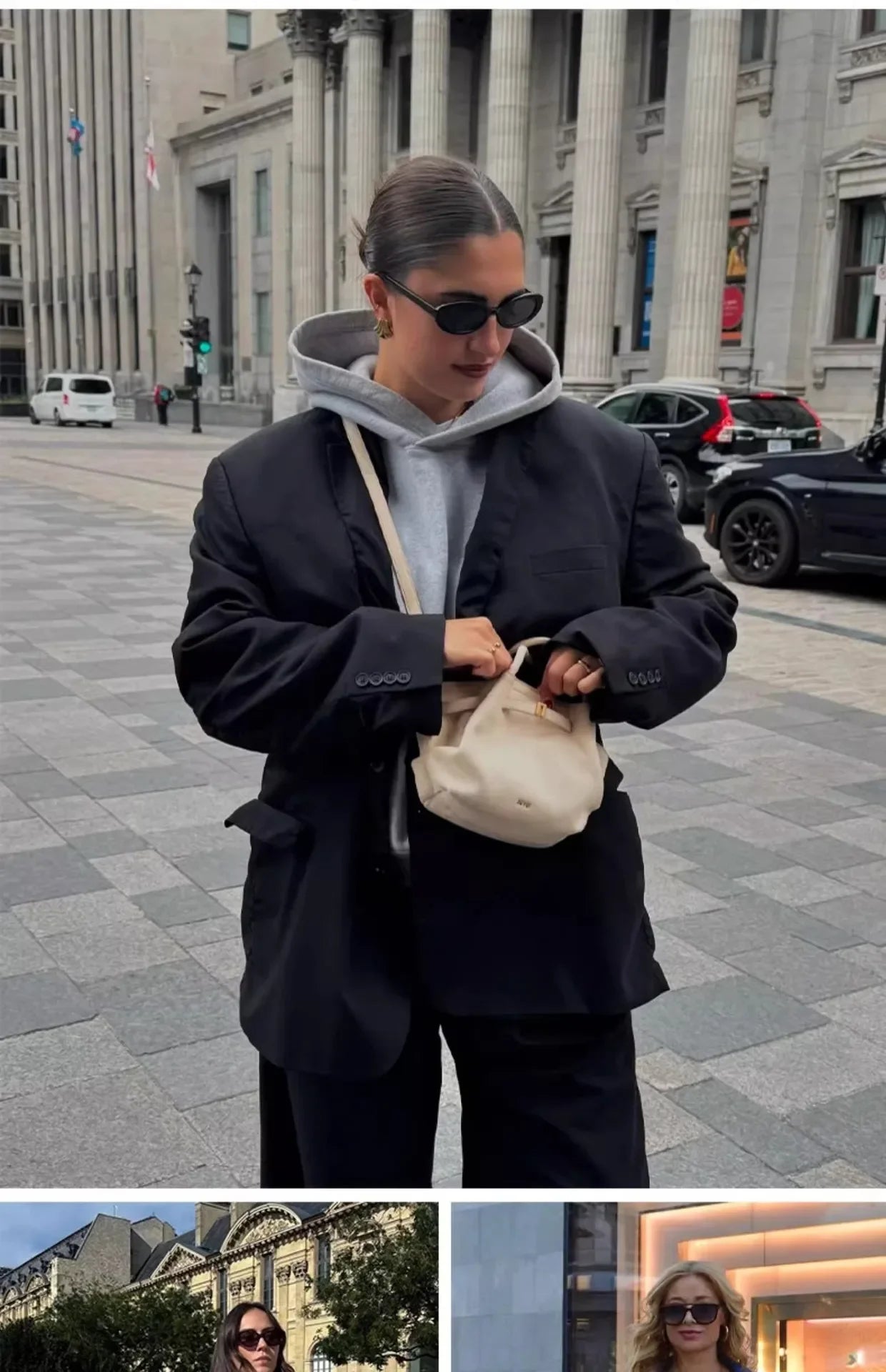Sac JW PEI Dumpling, grande capacité, sac à bandoulière, sac à main, sac fourre-tout, sac pour femme.