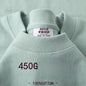 T-shirts unisexes 100 % coton 450 g de haute qualité T-shirts blancs T-shirt vierge d’été pour homme T-shirts pour homme