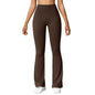 Leggings mode micro corne pour femmes, pantalon de sport à taille en V dans le dos, taille haute, effet push-up pour les fesses, pantalon de gym uni, slim, leggings décontractés
