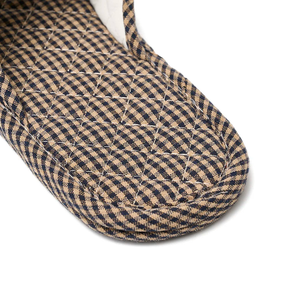 Pantoufles d’intérieur légères en coton doux à motif floral, chaussures de sol rétro et tendance pour la maison, pantoufles antidérapantes pour couple