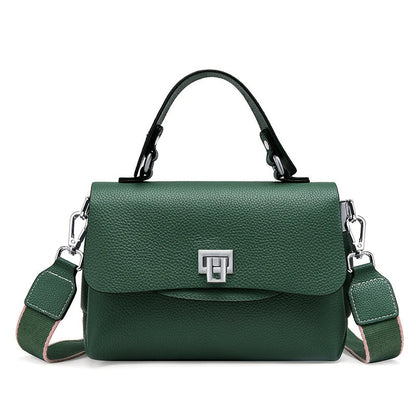 Sac à main Zency pour femme en cuir véritable avec poignée supérieure, style enveloppe simple et tendance, sac à bandoulière de marque de luxe, petit sac bandoulière croisé pour femme
