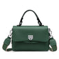 Sac à main Zency pour femme en cuir véritable avec poignée supérieure, style enveloppe simple et tendance, sac à bandoulière de marque de luxe, petit sac bandoulière croisé pour femme