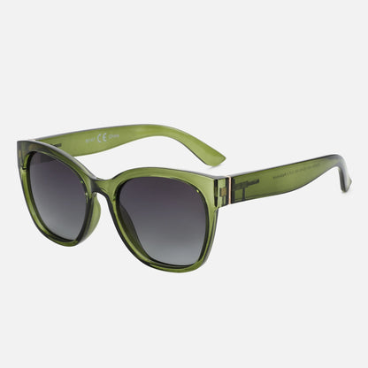 Lunettes de soleil polarisées œil de chat ZENOTTIC Fashion pour femmes - Lunettes de soleil surdimensionnées avec protection UV400, style rétro et design créateur