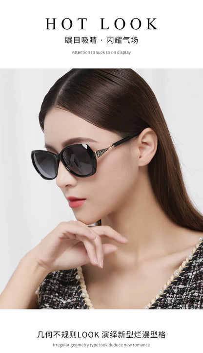 Lunettes de soleil pour femmes, lunettes polarisées, lunettes optiques, prescription personnalisée, myopie, hypermétropie