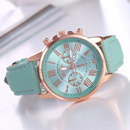 Montres pour femmes de marque, style sport et mode, montre pour dames, montre en cuir, montres-bracelets à quartz pour hommes, filles et femmes, montre femme
