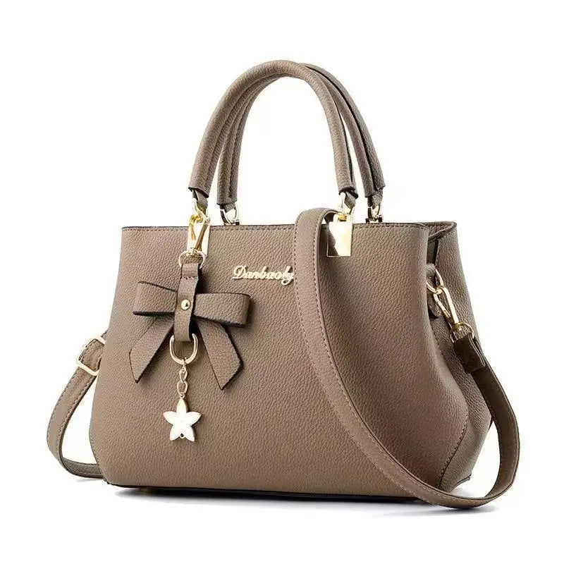 Nouvelle version coréenne tendance automne-hiver, sac pour femme avec nœud, sac portable à bandoulière, sac messager, sac « killer », sac pour maman, grande capacité