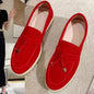Chaussures plates pour femmes 2025 nouvelle tendance printemps automne, mocassins compensés en daim, décontractés, chaussures de marche antidérapantes pour femmes, Chaussure Femme Scarpe Da Donna
