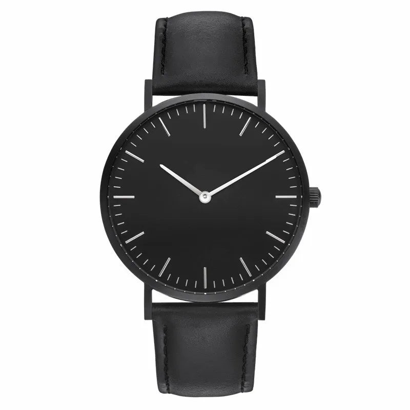 Montre élégante pour femme, simple, nouvelle collection 2023, rose et blanc, bracelet en cuir, montre-bracelet pour femme avec robe, montre féminine décontractée, idée cadeau tendance, Montre Femme