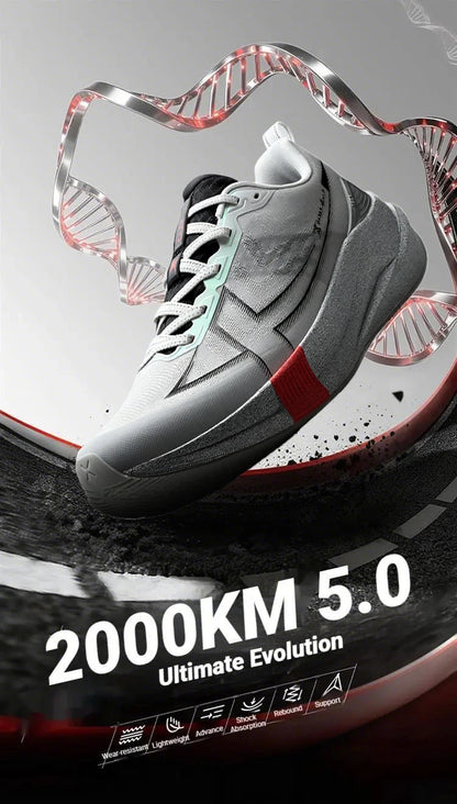 Chaussures de jogging et de course Xtep 2000km 5.0 pour femmes, amorti, design tendance, couleur durable et résistante, semelle élastique, baskets 874118110024