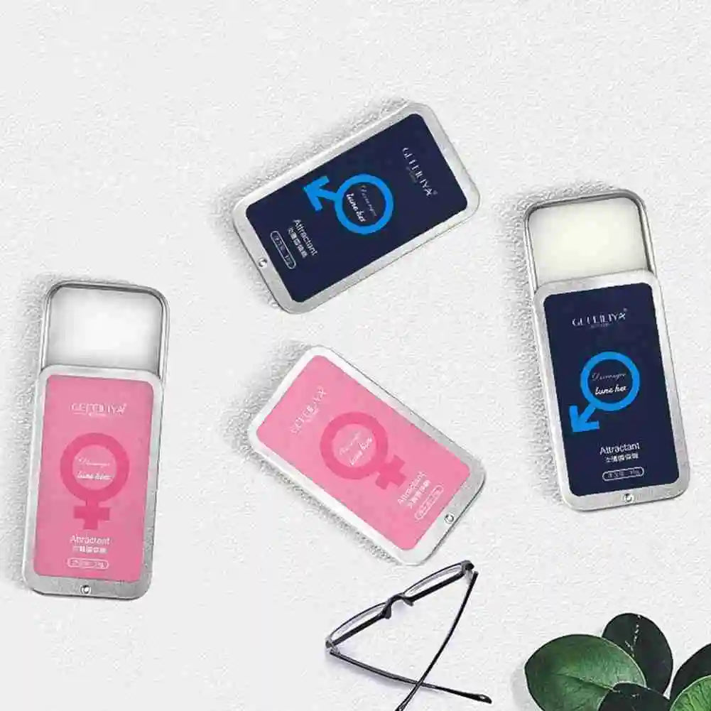 Baume parfumé aux phéromones pour le corps 10 g, fragrance longue durée, déodorant, parfum portable, eau de Cologne parfumée pour femmes, produit de soin de la peau