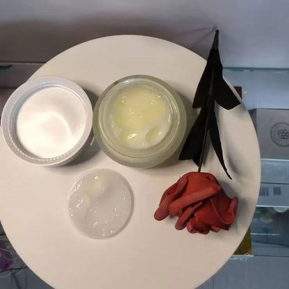 Crème visage raffermissante et liftante pour femmes 50 g - Crème coréenne anti-âge et anti-rides au collagène, hydratante, atténue les ridules et raffermit la peau