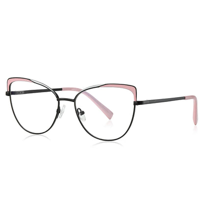 Lunettes de vue photochromiques œil de chat pour femmes JMISUS Fashion, monture papillon personnalisée, lunettes progressives anti-lumière bleue