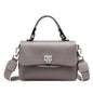 Sac à main Zency pour femme en cuir véritable avec poignée supérieure, style enveloppe simple et tendance, sac à bandoulière de marque de luxe, petit sac bandoulière croisé pour femme