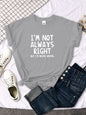 T-shirt pour femmes avec lettres imprimées originales et intéressantes, T-shirt d’été pour femme, haut T-shirt décontracté à col rond pour femme