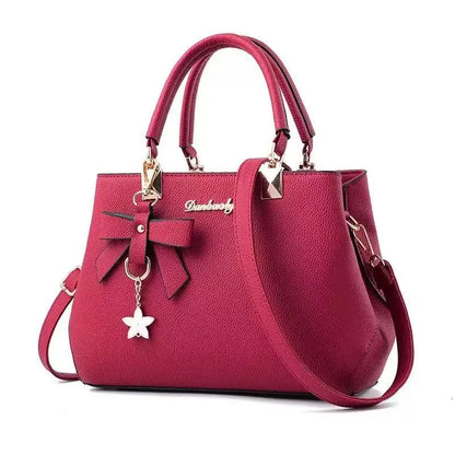 Nouvelle version coréenne tendance automne-hiver, sac pour femme avec nœud, sac portable à bandoulière, sac messager, sac « killer », sac pour maman, grande capacité
