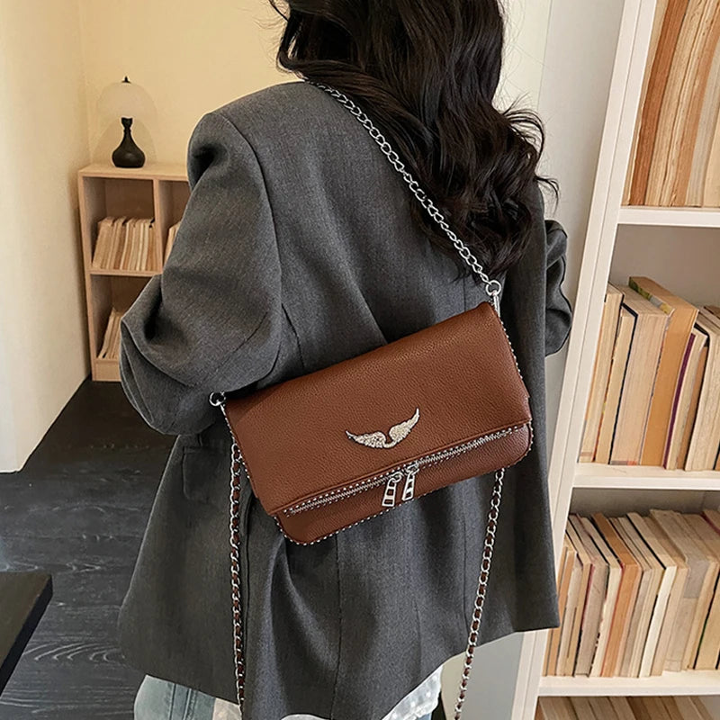 Fashionable Crossbody Bags for Women Shoulder Bags Minimalist Chain Designer Bag Retro Purse and Handbags