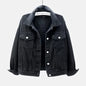 Veste en jean classique pour femmes Jeans 2023 vestes en jean boyfriend pour femmes manteau oversize ample veste femme violet blanc jaune femme