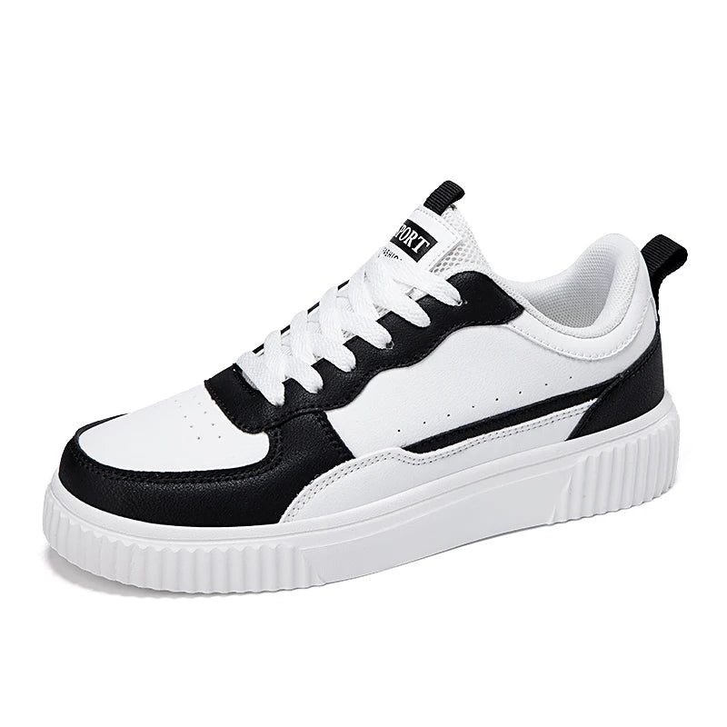 Chaussures décontractées pour femmes, respirantes, plates, pour la marche, baskets blanches, chaussures féminines de sport, de course, de marche en extérieur pour hommes