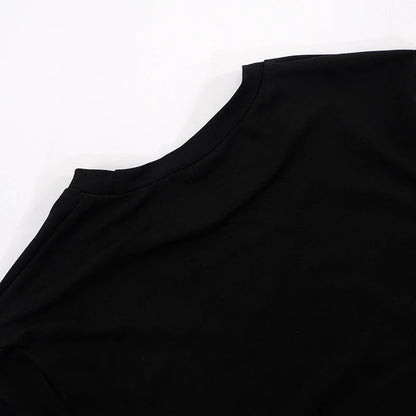 Nouveau t-shirt à manches courtes pour femmes printemps 2024, uni, simple, décontracté, doux, facile à assortir, tendance, haut court basique, t-shirt mode été.