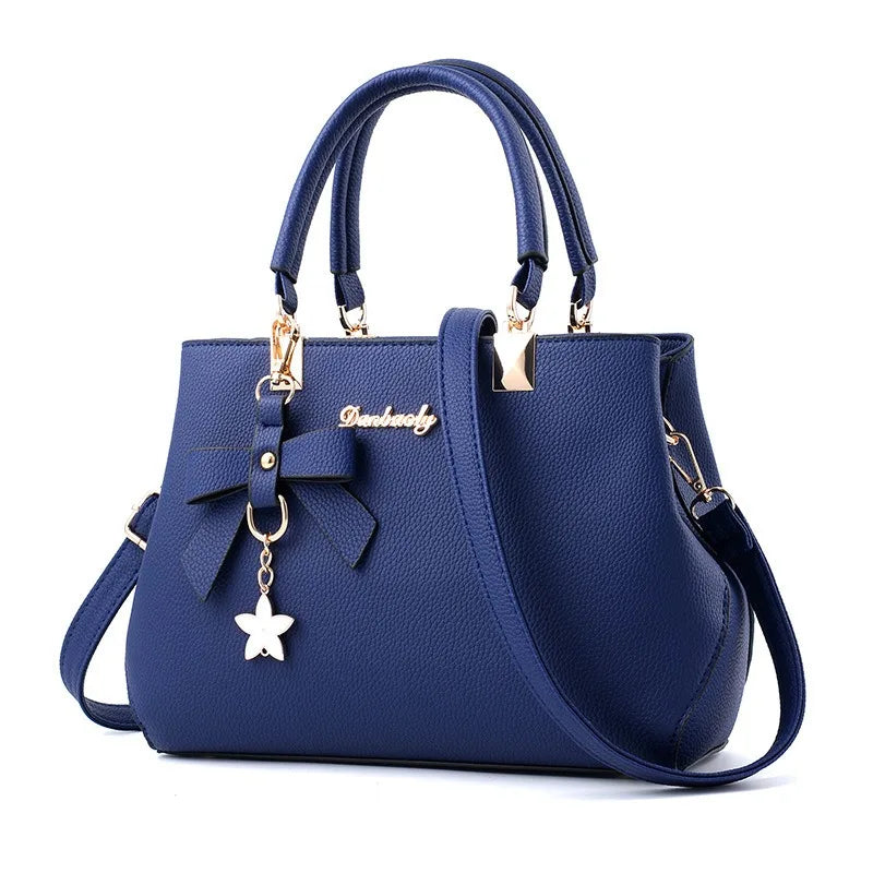 Nouvelle version coréenne tendance automne-hiver, sac pour femme avec nœud, sac portable à bandoulière, sac messager, sac « killer », sac pour maman, grande capacité